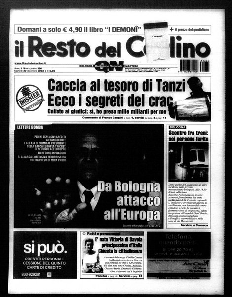 Il Resto del Carlino : giornale dell'Emilia